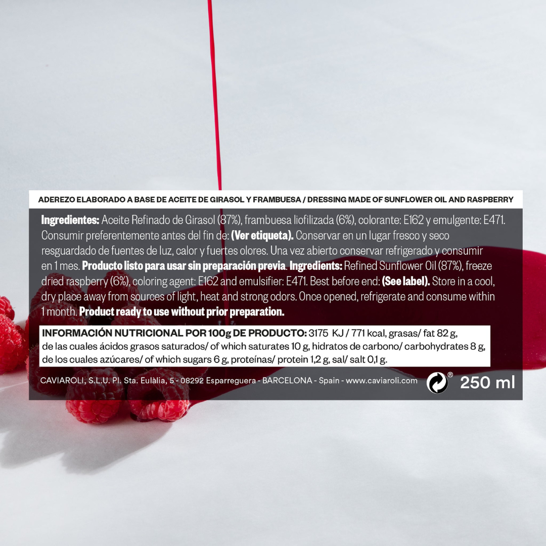 Tinta a óleo cor framboesa da Caviaroli - 250 ml