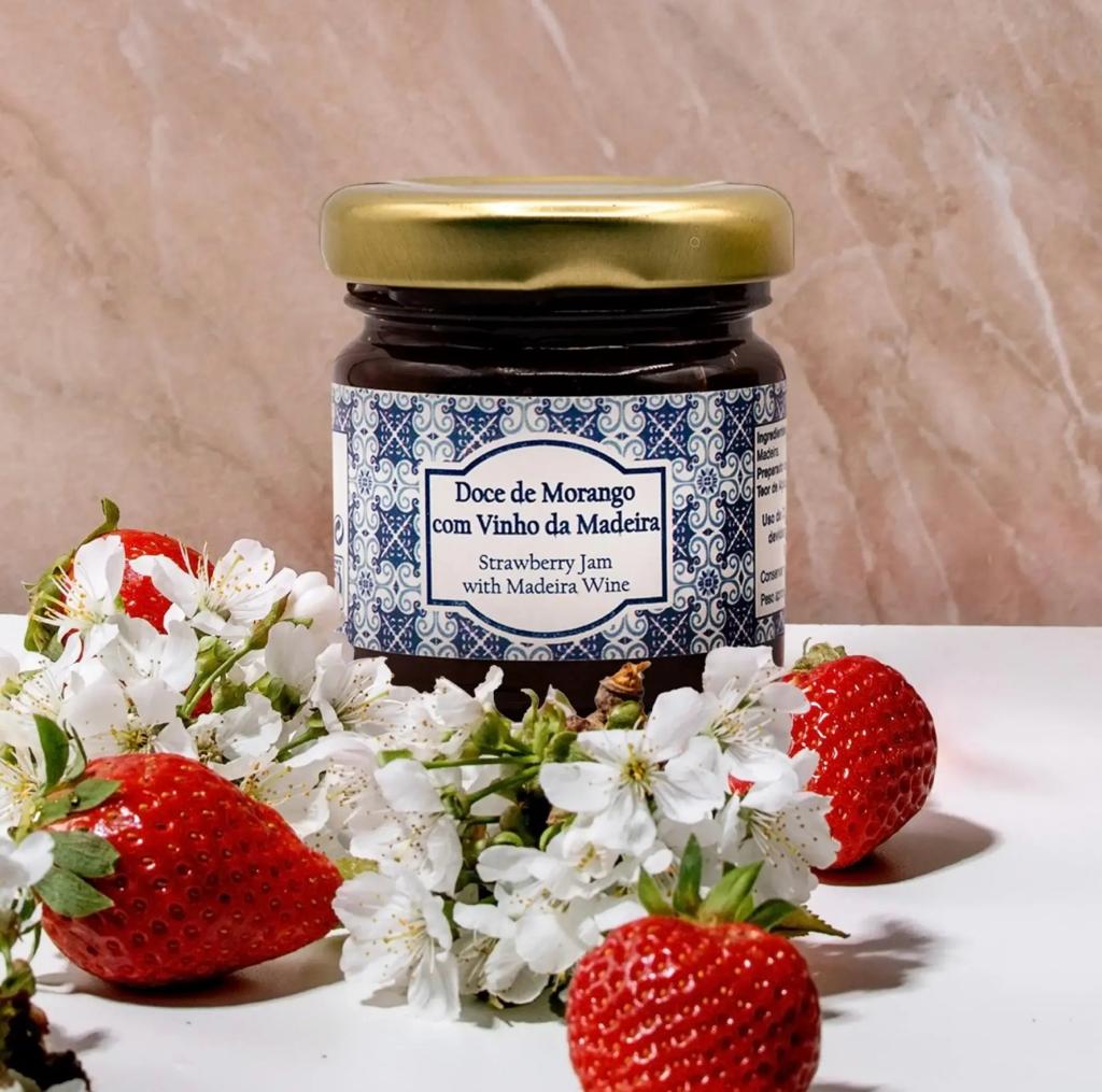 Doce de Morango com de Vinho da Madeira 250Gr.