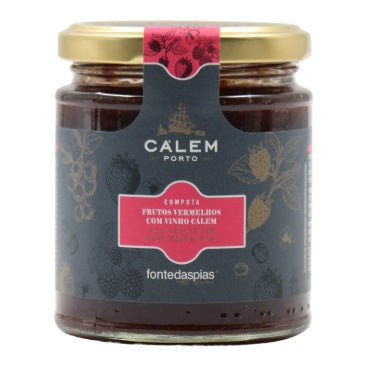Compota de Frutos Vermelhos com Porto Calem 300Gr.